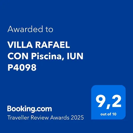 Villa Rafael Con Piscina, Iun P4098 Alghero